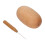 Egg Shaped Beech Darning Tool for Handmade Crafts & Garment Repairs 12