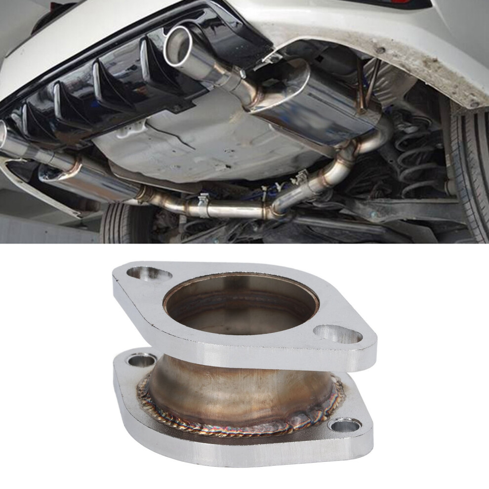 Universal 2.5In To 3In Exhaust Flange Adapter Mild Steel Cnc Machined 4631372838258