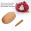 Egg Shaped Beech Darning Tool for Handmade Crafts & Garment Repairs 6