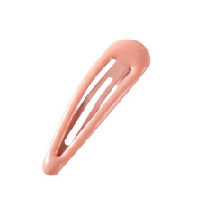 Eleganti fermagli per capelli da donna, forcine alla moda con finitura in metallo opaco, fermagli a scatto a forma di goccia d'acqua, antiscivolo e