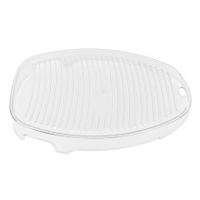 Transparent PET Washboard Basin for Laundry, 38x24x6cm