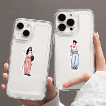 Unique Designs In Fashion Girl Stickers For Personalization Decor, Waterproof Vinyl Adorns Multi-Surface Use With High-Quality Materials