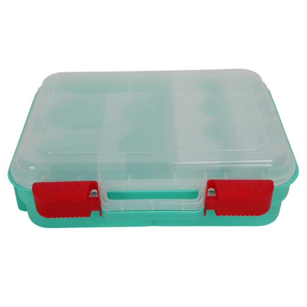 Family First Aid Box, Impact Resistant Case Transparent Organizer for Various Scenarios