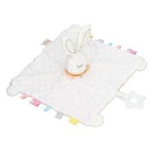 Baby Bunny Security Blanket Chewable Enrich Senses - 31x35x16cm