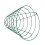 Lightweight Metal Golf Ball Storage Basket with Foldable Handle Large Capacity 14