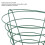Lightweight Metal Golf Ball Storage Basket with Foldable Handle Large Capacity 9