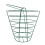 Lightweight Metal Golf Ball Storage Basket with Foldable Handle Large Capacity 7