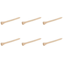 50pcs Wooden Golf Tees 83mm Strong Durable Professional Equipment