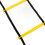 2PCS Agility Training Ladder, PP & Nylon, 42cm Step, Yellow/Black 6