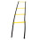 2PCS Agility Training Ladder, PP & Nylon, 42cm Step, Yellow/Black 7