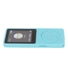 Portable MP4 Player 1.8" LCD Support 32G Blue Slim Media Player