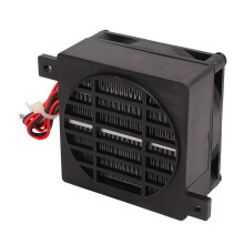 PTC Ceramic Air Heater 80W 12V AC/DC Constant Temp Heating Fan Insulation