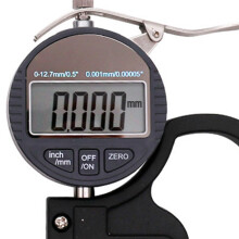 Digital Thickness Gauge Micrometer 0-12.7mm, 0.001mm Accuracy