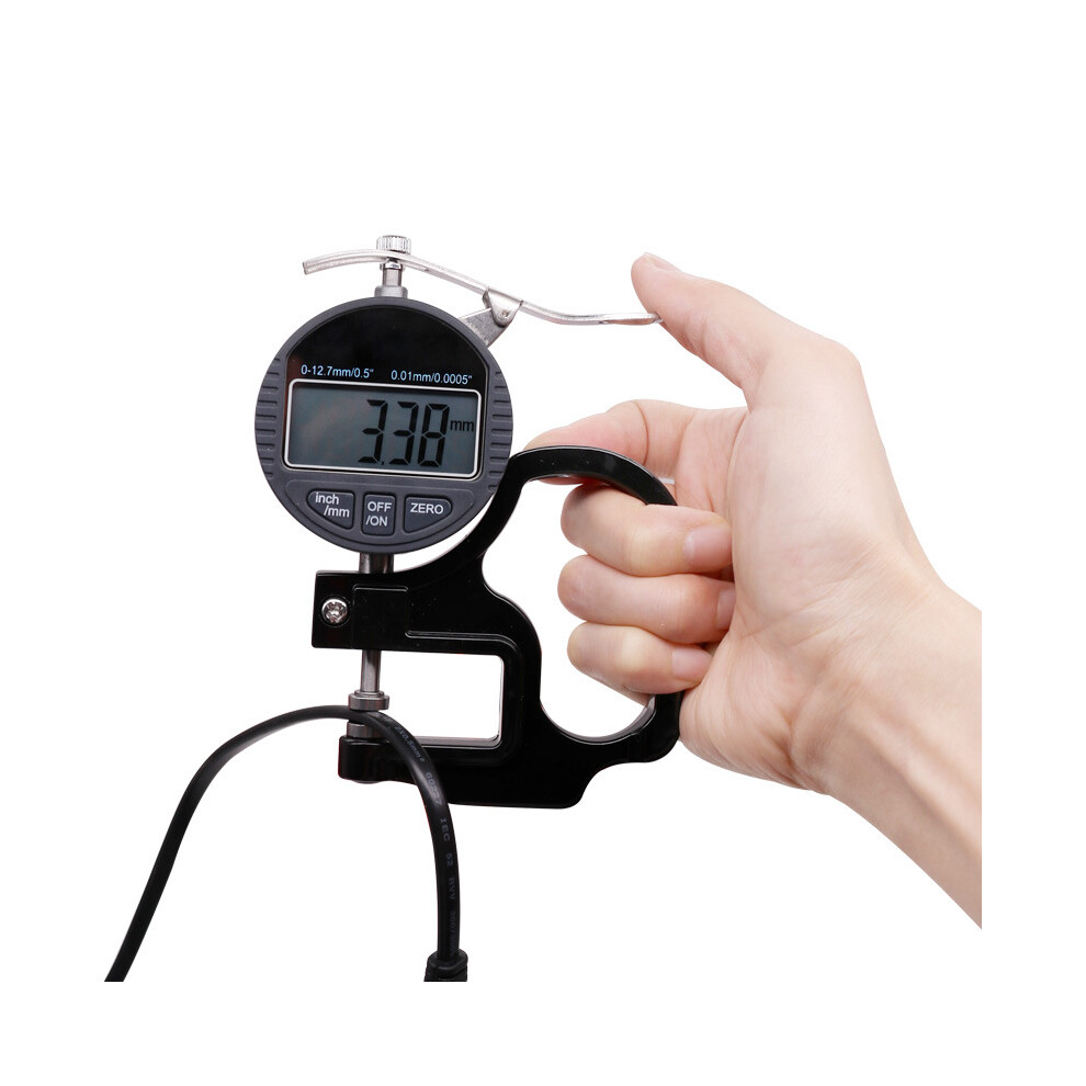 Digital Thickness Gauge Micrometer 0Â12.7Mm With 0.01Mm Precision 7621381336545