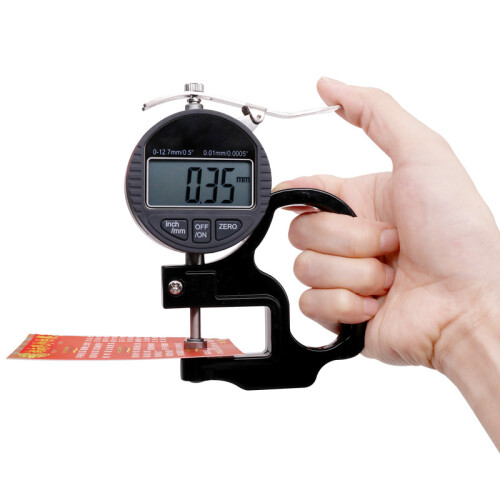 Digital Thickness Gauge Micrometer 0‑12.7mm 0.01mm Accuracy 2