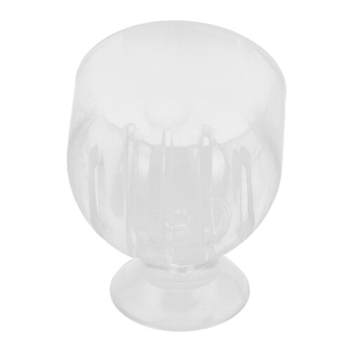 Transparent Aquarium Red Worm Feeder Cup, 3.8cm Diameter 2