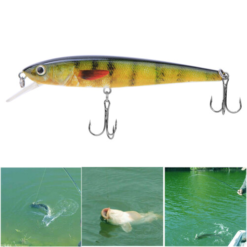 Λεπτό δόλωμα ψαρέματος Minnow, ευρεία δράση αναζήτησης για συναρπαστικές 2