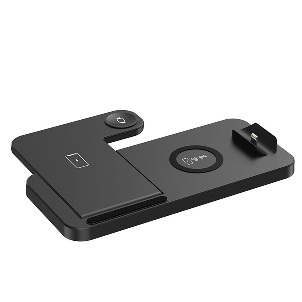 Elegant Charging Solution, Aluminum Alloy 3-In-1 Wireless Charger Stand, Fast Wireless Charging Station For Iphone 11 Series, Iwatch, Airpods, 9169997420039
