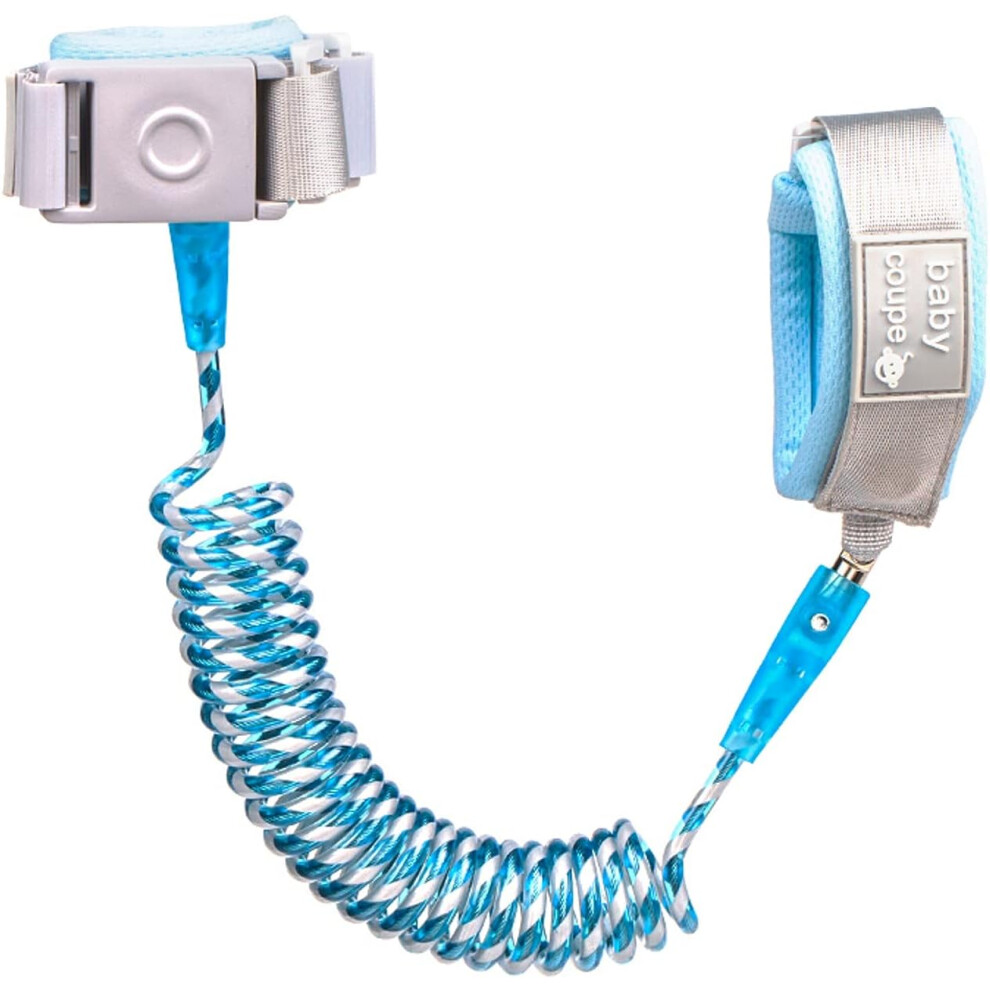 Toddler Safety Leash System, Secure Lock Design Sturdy Extended Cord with Reflective Film and 360 Degree Swivel Clip, Child Walking Harness for Park