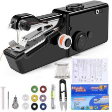 Easy of Use Handheld Sewing Machine, Compact and Portable Electric Stitcher for Simple Sewing Tasks, Lightweight Cordless Sewing Device with Smooth
