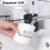 Drinking Cup for Bathroom, Easy to Clean Smooth Surface Plastic Toothbrush Holder with Comfortable Grip, Reusable Multifunctional Use Durable 4