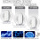 Easy to Use Air Purifier, Silent Design Negative Ion Air Purifier, Multi-Function for Hotels, Gardens, Regular 6