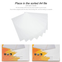 Bindehülle, langlebig, 50 Blatt, transparentes