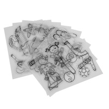 Stück Shrinky-Dink-Papier BOPS, breite Anwendung,