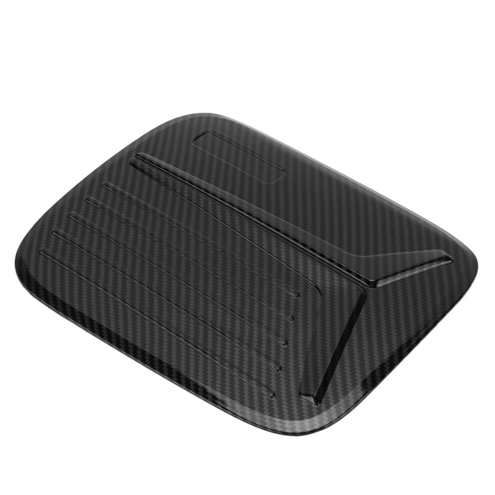 Fuel Tank Cover Trim For Mitsubishi Pajero Sport 2019-2021 Carbon Fiber Style 8431377453373