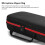 Drop Resistant EVA Microphone Case with Zipper for Wireless Microphone Storage 6