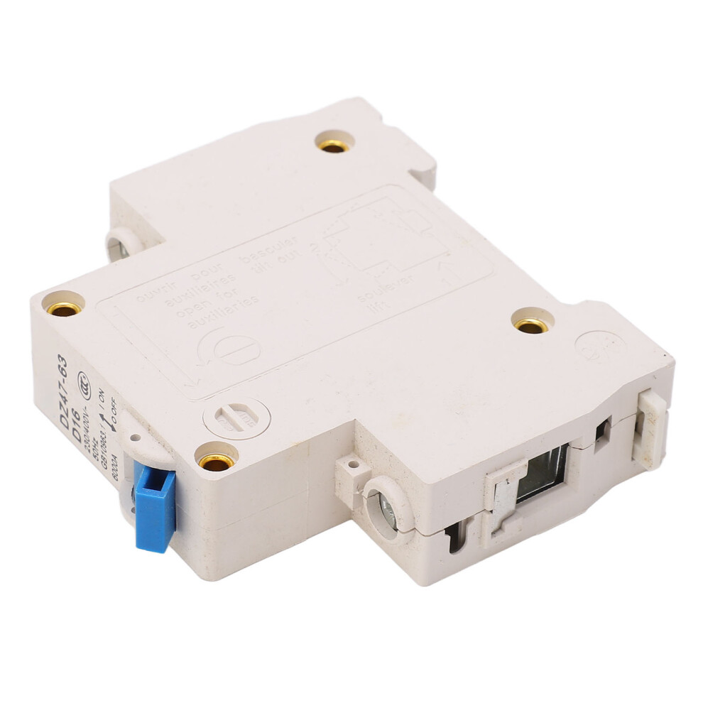 1P Miniature Circuit Breaker 16A 230V/400V For Low Voltage Protection 8481374946231