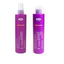 Lisap Ultimate Plus Shampoo 250ml and Lisap Keratin Straight Fluid 250ml