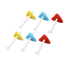 Unzerbrechliche ABS Kunststoff Golftees 2er Pack Einstellbare Übungshilfen für den Platz