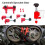 Cam Locking Tool Set for Small Engine Camshaft and Pump Belt Replacement, Red 7