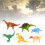 stücke Dinosaurier Eier Hoch Simulation Verformung 5