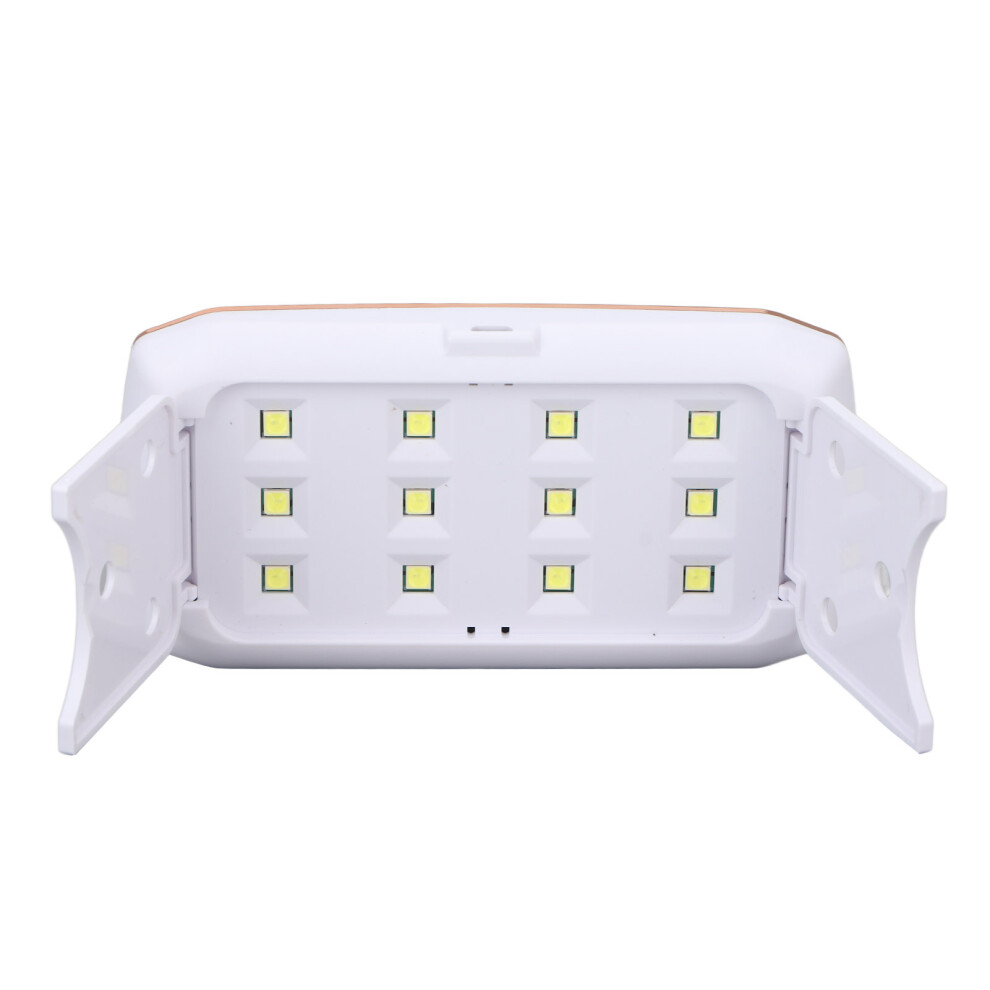 Light 36W Foldable Mini Led Uv Nail Lamp For Home & Salon, Fast Drying