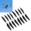 24Pcs Drone Propellers for Mini 3 Pro, Black & Orange Edges 1