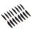 24Pcs Drone Propellers for Mini 3 Pro, Black & Orange Edges 14