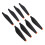 24Pcs Drone Propellers for Mini 3 Pro, Black & Orange Edges 4