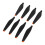24Pcs Drone Propellers for Mini 3 Pro, Black & Orange Edges 2