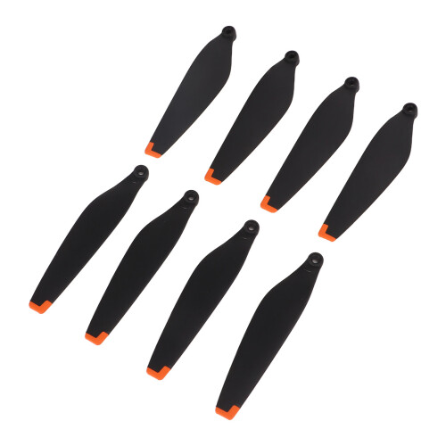 24Pcs Drone Propellers for Mini 3 Pro, Black & Orange Edges 1