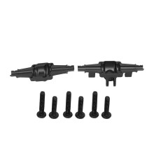 Aluminum RC Axle for FCX24 1/24 Crawler Black 6.2cm