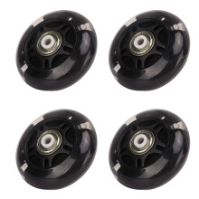 4 PCS Inline Skate Flash-Rad Rollschuh PU Räder