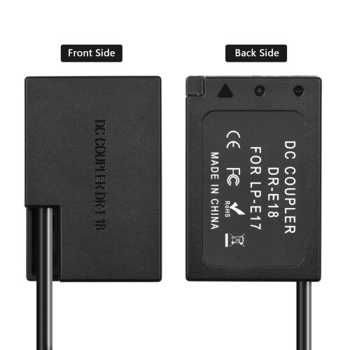 Andoer DR-E18 USB-Stromversorgungsset, DC-Koppler,