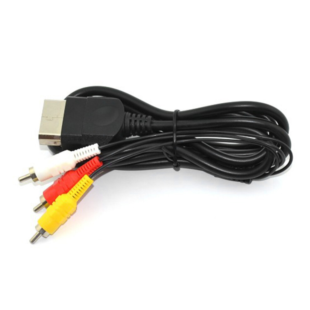 Xbox Hd Av Cable 5.9Ft With Rca Sound Video - Plug And Play Ease 4391372864076