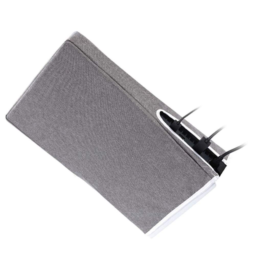 Vertical Dust Cover For Ps5 Console - Oxford Cloth, 39X26x9cm Grey 8471372864170