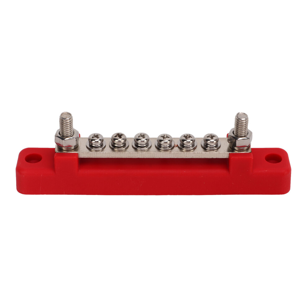 Rv Marine 6 Terminal Bus Bar 48V 150A Power Distribution With Cover 9421372864990