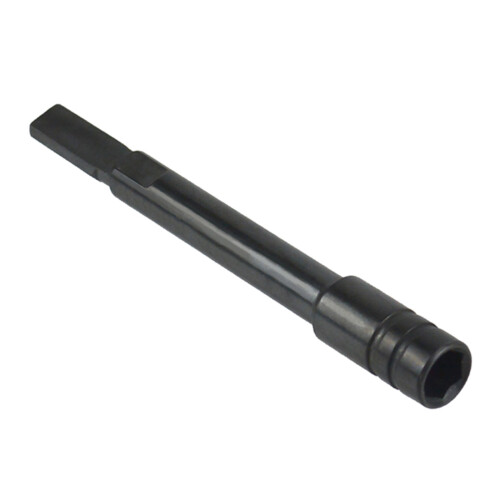 Ergonomic 83mm Tool Extension Rod Flat Connector For-black