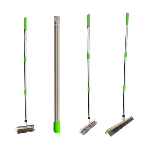 Steel Wire Broom with Telescopic Handle Wire Broom for-40cm 2