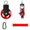 Fitness Cable Pulley Wheel 90mm Aluminum Pull Down Bar Pulley 1
